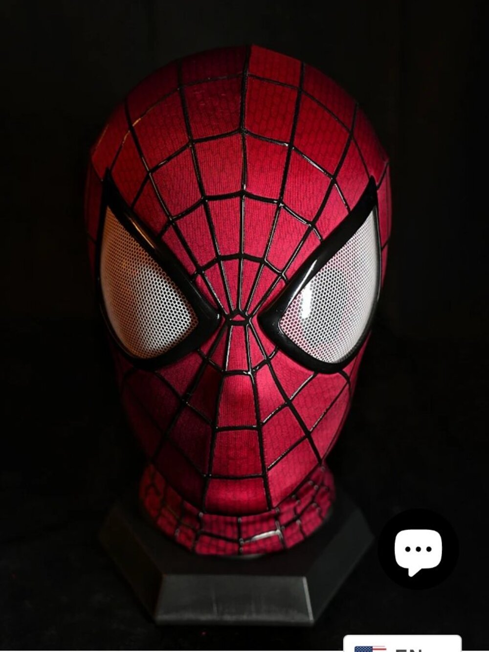 Spiderman Movie Prop Mask (wearable)